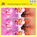 Dubai market TC printed Polyester woven pongee fabric from changxing factory